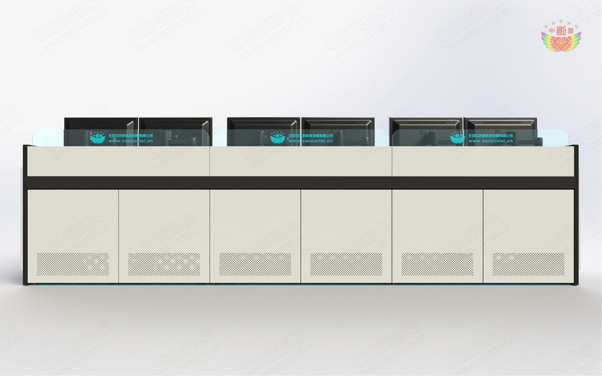 監(jiān)控調(diào)度操作臺模型圖